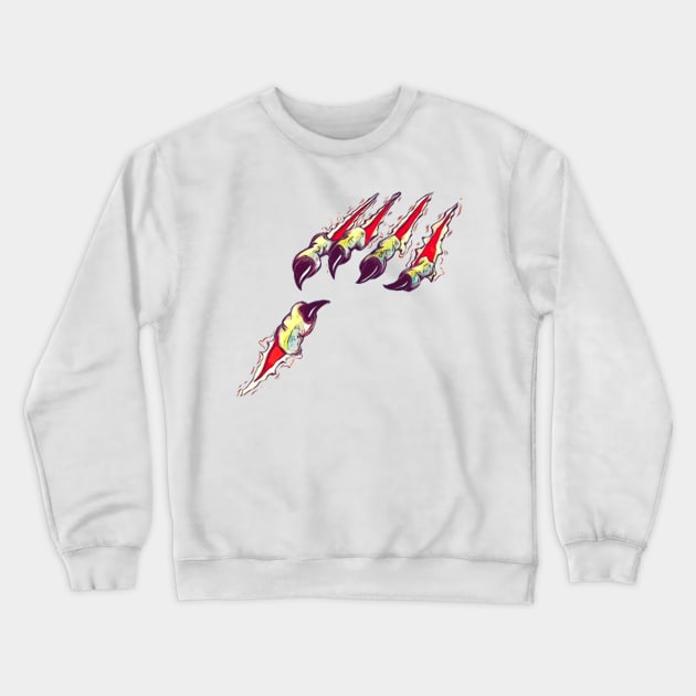 Scratchy scratch Crewneck Sweatshirt by Glenbobagins